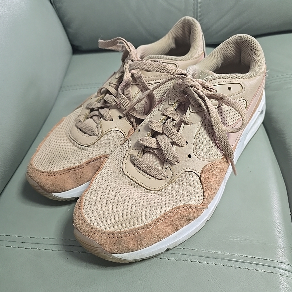 Nike Air Max SC Fossil Stone/Rose Whisper Shoes CW4554-201 Womens Size‎ 9